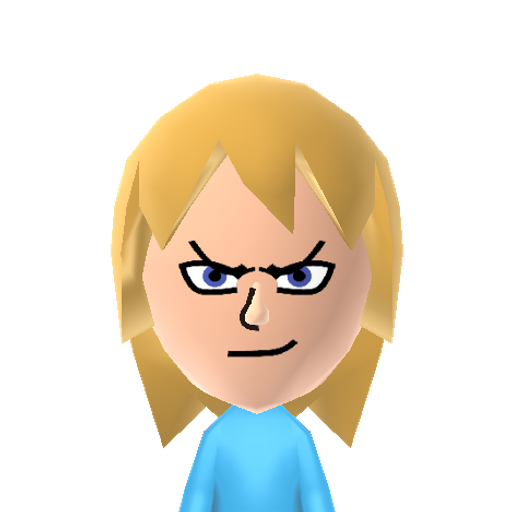gokugtssj3 Mii character: Young Goku from "Dragon Ball GT" as a super saiyan 3