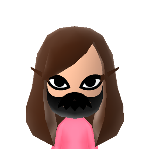 Tsareena Mii character: These are extracted and derived from the Mii Central Miis from the 3DS Miitopia.