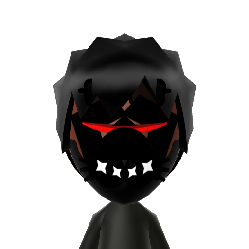 BLACK MAN Mii character: These are extracted and derived from the Mii Central Miis from the 3DS Miitopia.