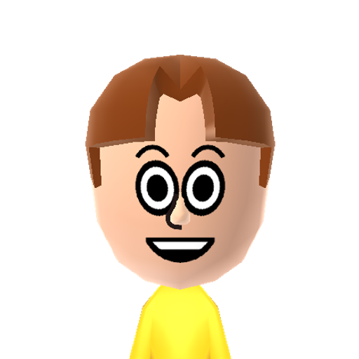 Lane Mii character: Luan's gender-flipped counterpart from The Loud House episode "One Of The Boys".