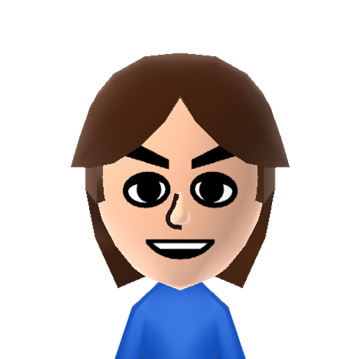 ジミー•テトリ Mii character: A Mii from RiiMajor, a Mod for Wii Music