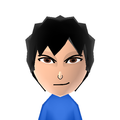 Mustang Mii character: From the animes "Fullmetal Alchemist" and "Fullmetal Alchemist: Brotherhood".