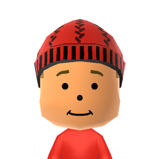 Winnie Mii character: The cute little bear from Disney's "Winnie the Pooh" cartoon series.