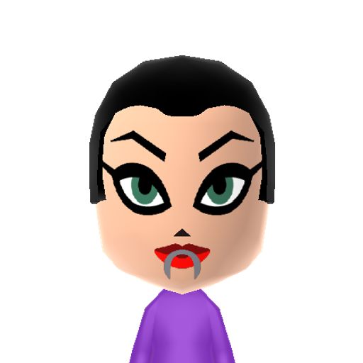 Barbara Mii character: The main guitarist in the game "Daigasso! Band Brothers".