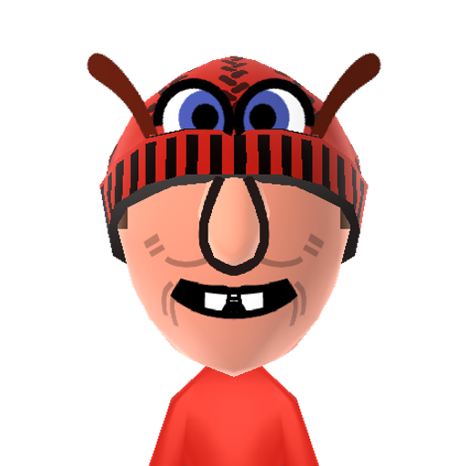 The Noid Mii character preview