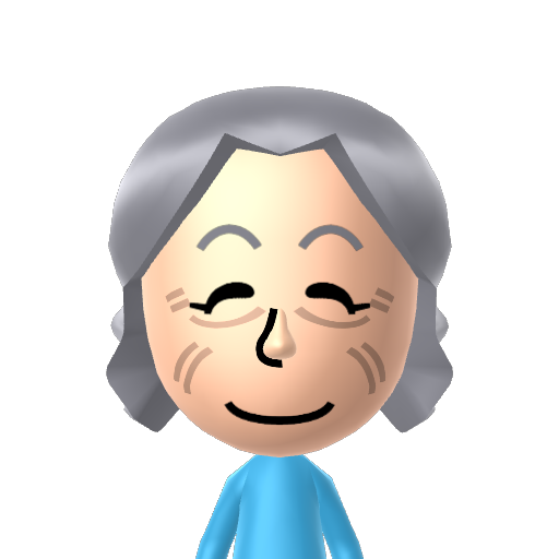 ババ Mii character: A Mii from Jinsei Game Wii