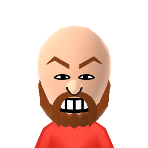 BearHugger Mii character preview