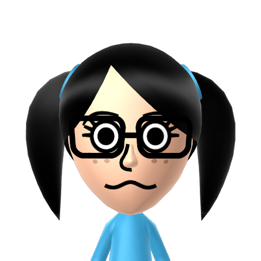 ☆-Mei-☆ Mii character: A Mii from Last Day of WaraWara Plaza, a mod for Nintendo Wii U (WaraWara Plaza)