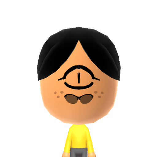 BillCipher Mii character: From Disney's "Gravity Falls". A tricky triangular dream demon who has big plans for Gravity Falls. Don't let him into your mind.
