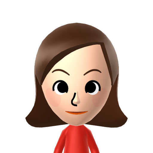 ハナコ Mii character: a Mii from Jinsei Game Wii