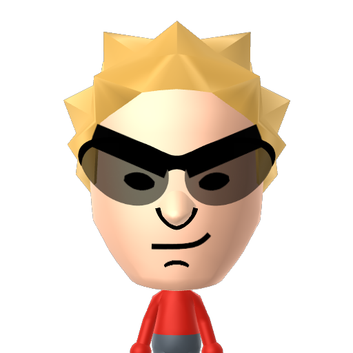 Wonder Red Mii character: a Mii used in Mii Fighter QR Codes Series / Custom Mii Fighter Versus