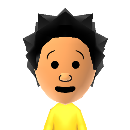Big Nate Mii character: From "Big Nate" comics.