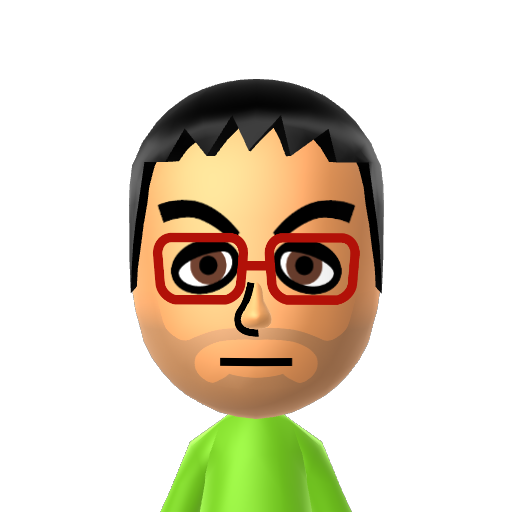 Nath Mii character: NNID: Grizzlywarrior