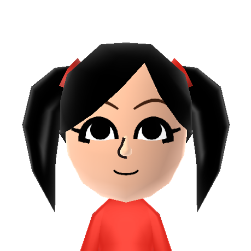Wendy Mii character preview