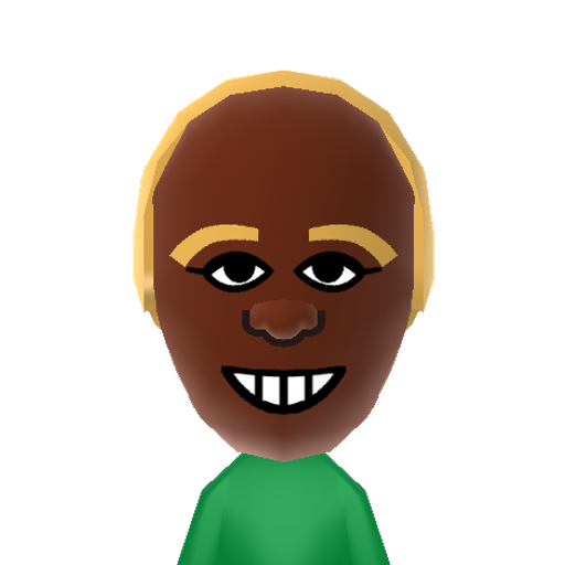 Desmond Mii character preview
