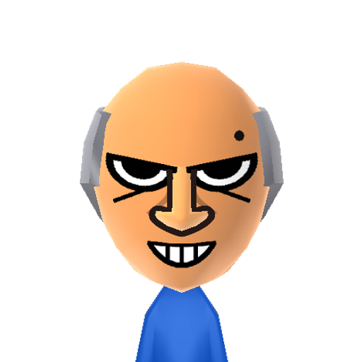 Mr Burns Mii character preview