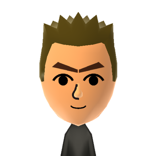 Rayyan TBP Mii character: A Mii from Last Day of WaraWara Plaza, a mod for Nintendo Wii U (WaraWara Plaza)
