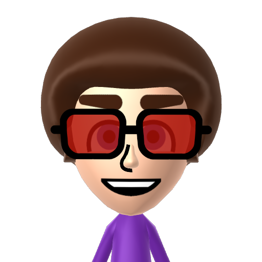 ? Mii character: A Mii uploaded to Check Mii Out Channel (WiiLInk)