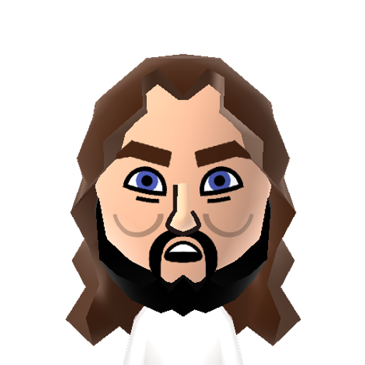Gandalf Mii character: These are extracted and derived from the Mii Central Miis from the 3DS Miitopia.