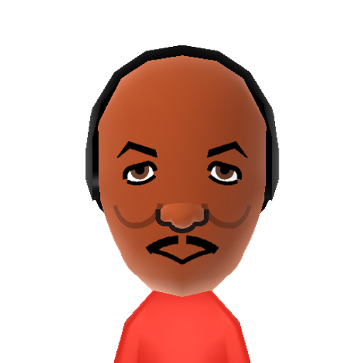 C. Drexler Mii character: Clyde "The Glide" Drexler is one of the NBA's best shooting guards of all time.