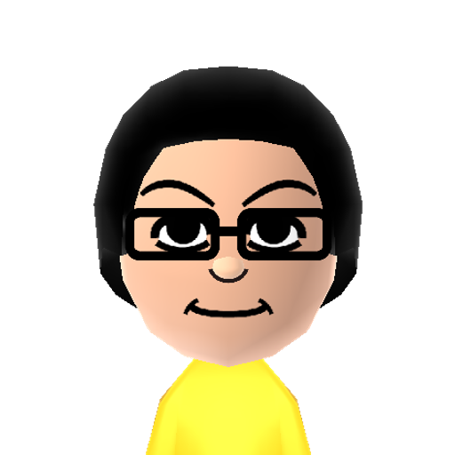 robbie Mii character: From "Victorious", played by Matt Bennett. A socially awkward oddball, always seen with his puppet Rex.