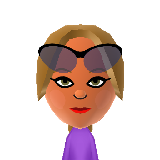 Keesha Mii character preview