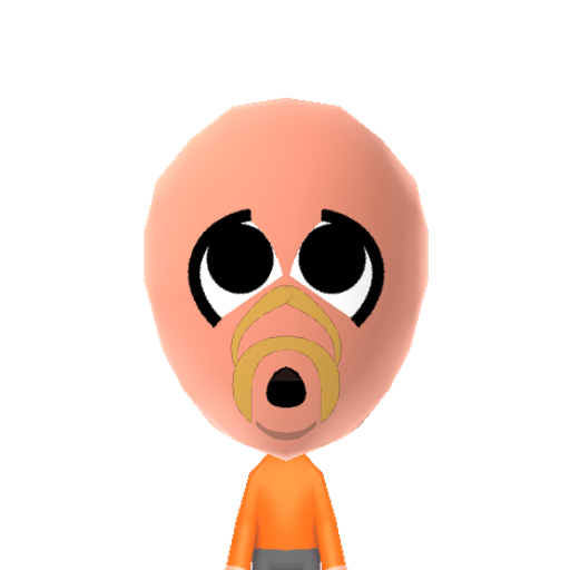 Q*bert Mii character preview