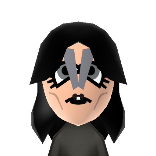 AceFrehley Mii character: Lead guitarist for the band Kiss. His stage persona is Space Ace.