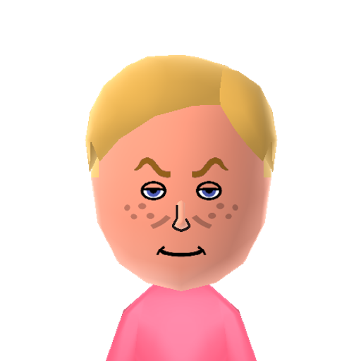 Nevel Mii character: Character from iCarly played by Reed Alexander.