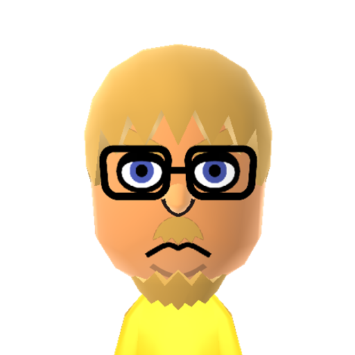Keith Lard Mii character preview