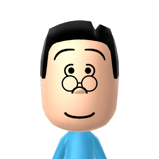 ? Mii character: A Mii uploaded to Check Mii Out Channel (WiiLInk)