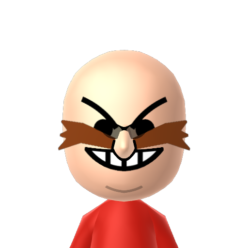 Dr. Eggman Mii character: These are extracted and derived from the Mii Central Miis from the 3DS Miitopia.