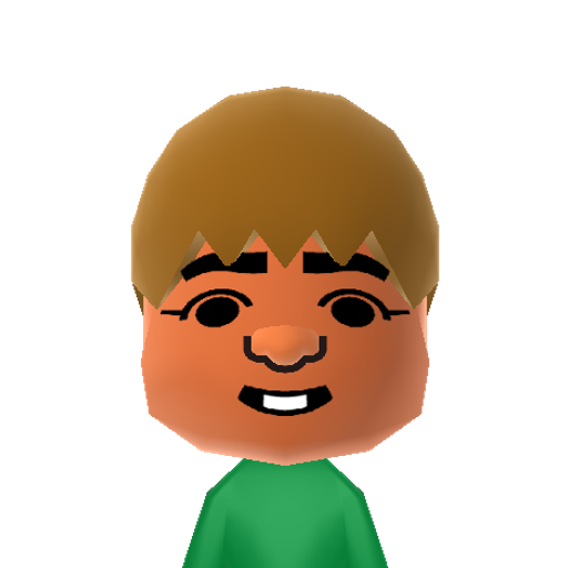 no name Mii character: A Mii from Dillon's Dead-Heat Breakers