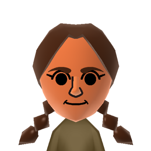 Yuriko Mii character: From Wii Sports Club