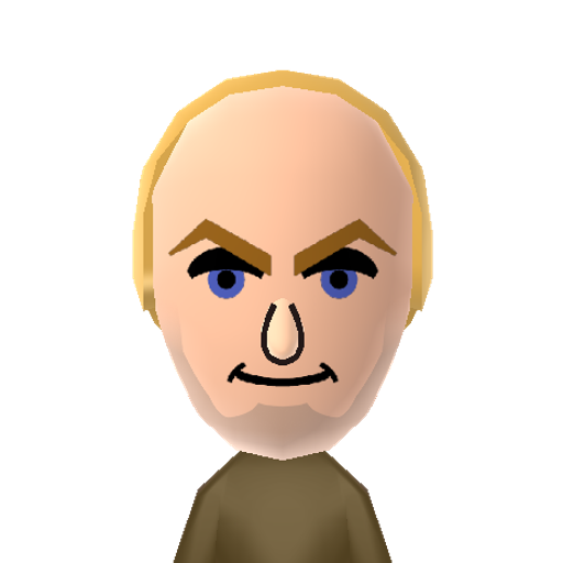 Victor Mii character: A Mii from Wii Sports Club Resort, a mod for Wii Sports Resort.