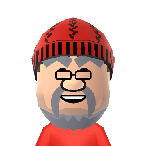 SantaClaus Mii character: He's chubby and plump, a right jolly old elf. Help this toy slinging legend is find your Wii's chimney.