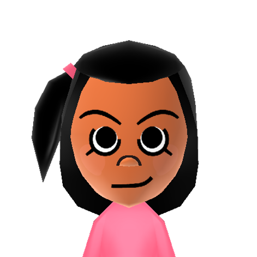 NINTENDO Mii character: A Mii found in unused WaraWara files