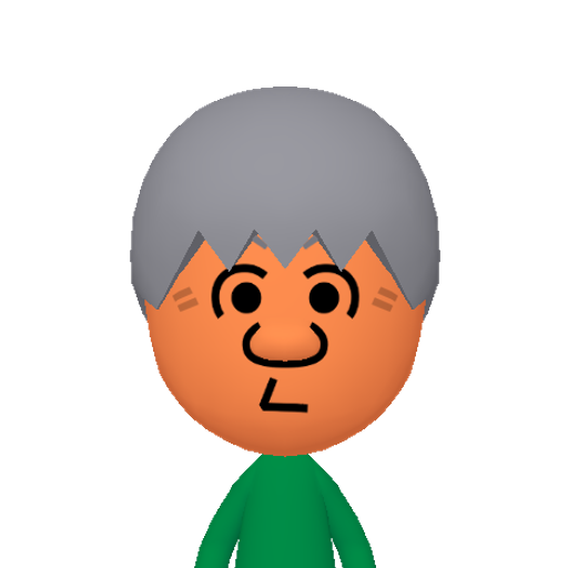 no name Mii character: This Mii is from the Switch SDK as a SampleDB Mii.