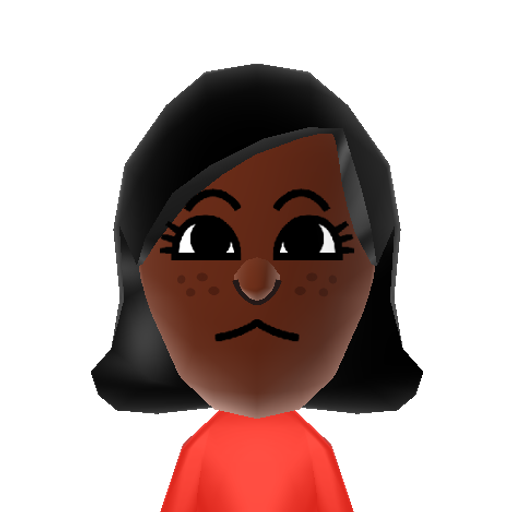 ステファニー Mii character: A Mii from Jinsei Game Wii EX