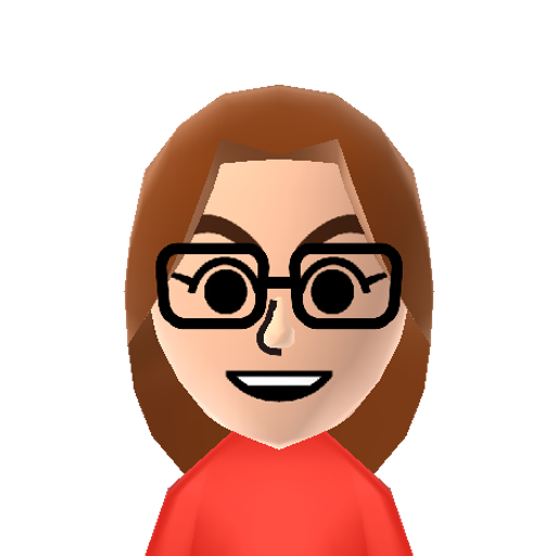 Amelia Mii character preview