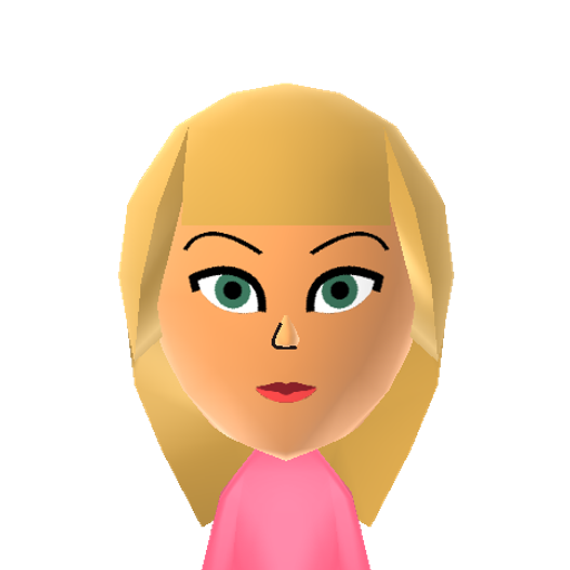 Dakota Mii character preview