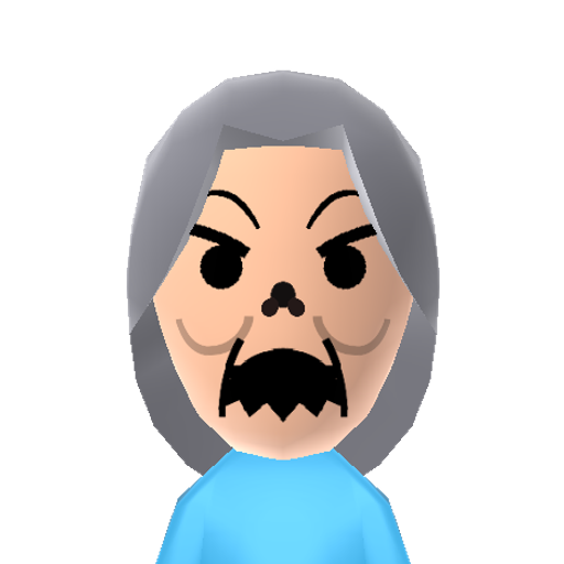 Skeletor Mii character preview