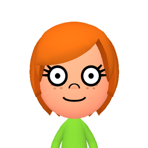 Samantha E Mii character: Samantha (Mummy Nanny)