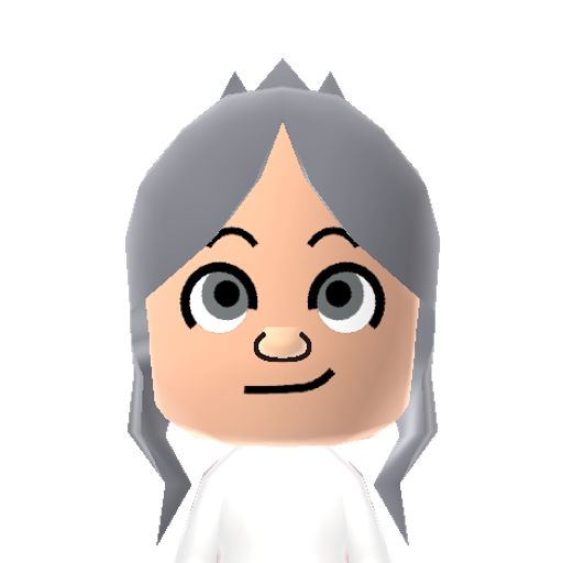 Onigiri Mii character: A Mii from Goiky Sports Resort, a mod for Wii Sports Resort