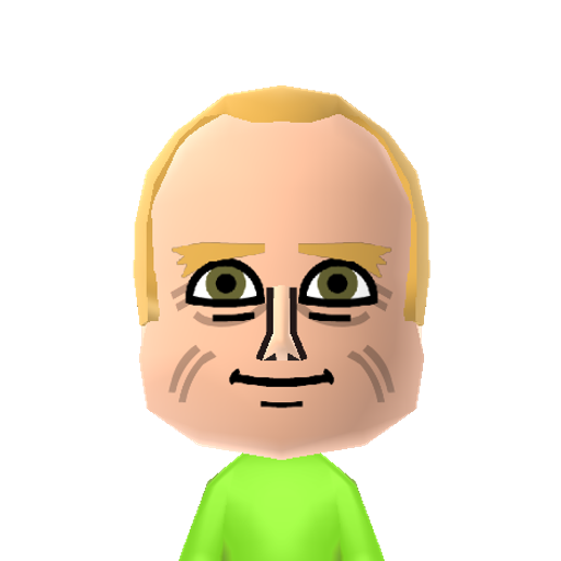Mii12 Mii character: A Mii found in unused WaraWara files