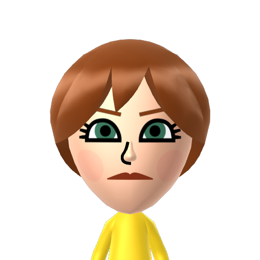 眶眷眸眺眼着睁睃睇睐 Mii character: This is a Mii for testing Mii nicknames.