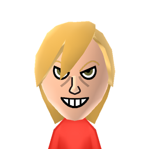 Viral Mii character: The Beastman who pilots the Gunmen named Enkidulga. From the anime "Gurren Lagann".