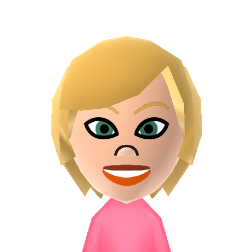 Caitlin Mii character preview