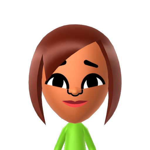 Sierra Mii character: from Total Drama Miis QR Codes [@michellemagnuson5108]