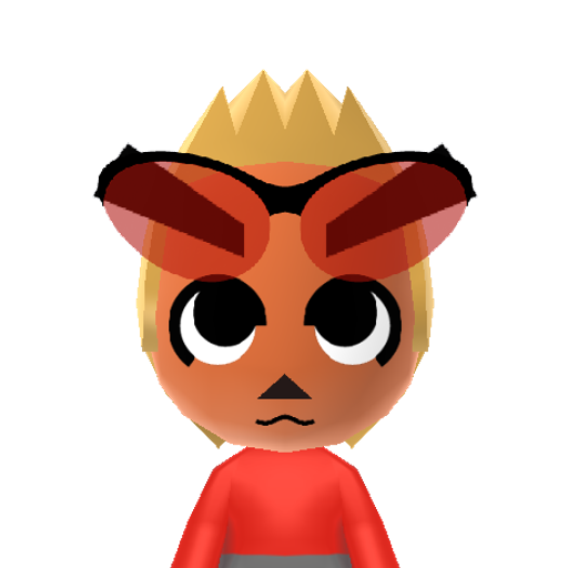 Flareon Mii character preview
